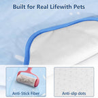 Close up of durable washable material on Riogoo cooling pad