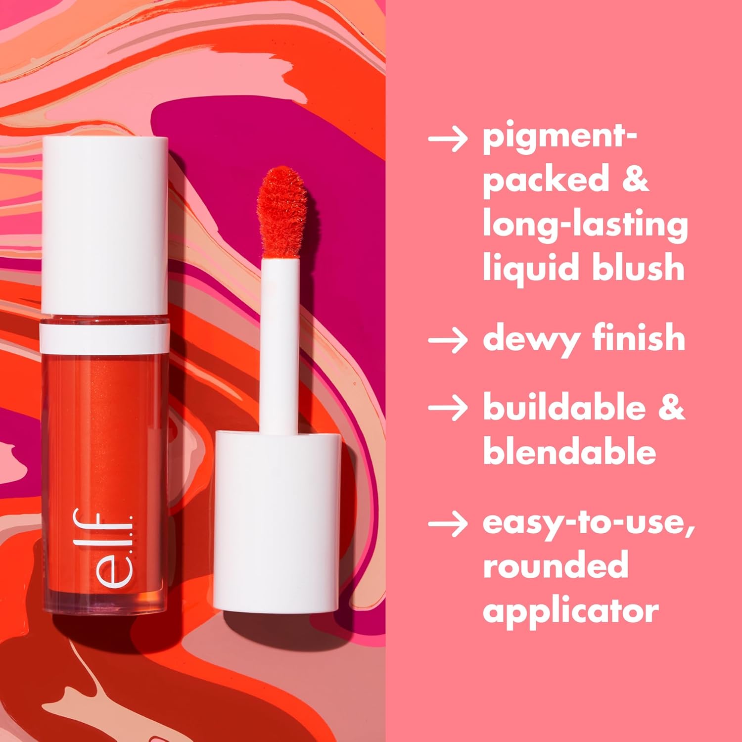 Authentic USA imported liquid cosmetic bottle standing upright on a clean minimalist surface.