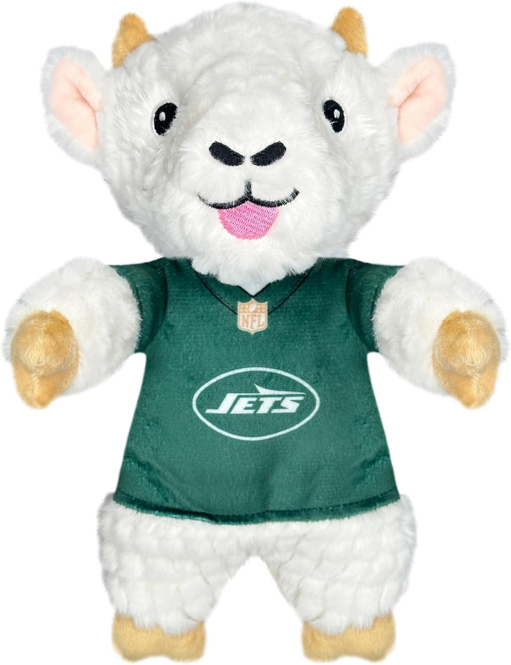 Pets First NFL Detroit Lions Goat Plush Toy for Dogs and Cats with Squeaker, Wearing a Team Jersey! Fun & Sporty Goat Shaped Dog Chew Toy, Interactive Pet Toy - Image 11