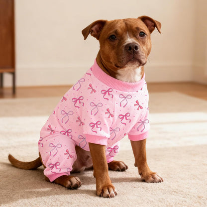 Comfortable anti licking surgical onesie for female and male puppies.