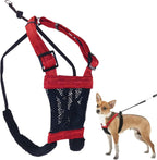 Sporn No Pull Dog Harness, Durable Nylon Mesh Harness for Large Dogs, No Choke Design, Padded Restraint Sleeves, Adjustable Fit, Easy On/Off, Large/XL for Extra Large Breeds, Black - Image 14