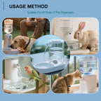 Dog drinking from a water bowl with hydrogen tablet added