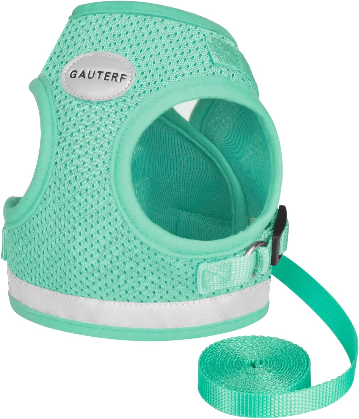 GAUTERF authentic imported premium cat harness close up material texture