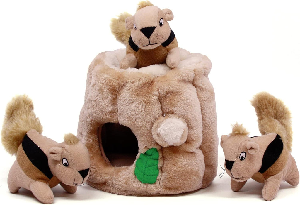 Outward Hound Hide-A-Squirrel Extra Large Brain Game Toy Packaging View Imported From USA