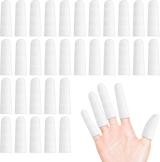 Xyembu cotton finger cots 200 pieces packaging front view for wound protection