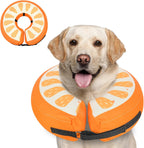 MIDOG Soft Inflatable Dog Cone, Donut E-Collar Alternative for After Surgery, Prevents Licking, Allowing Normal Eating & Vision, Comfortable Recovery Collar for Small Medium Large Dogs & Cats, Red-M - Image 14
