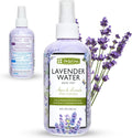 De La Cruz lavender water body mist front view and packaging