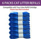 Generic cat litter disposal bag liners compatible with standard and plus systems.