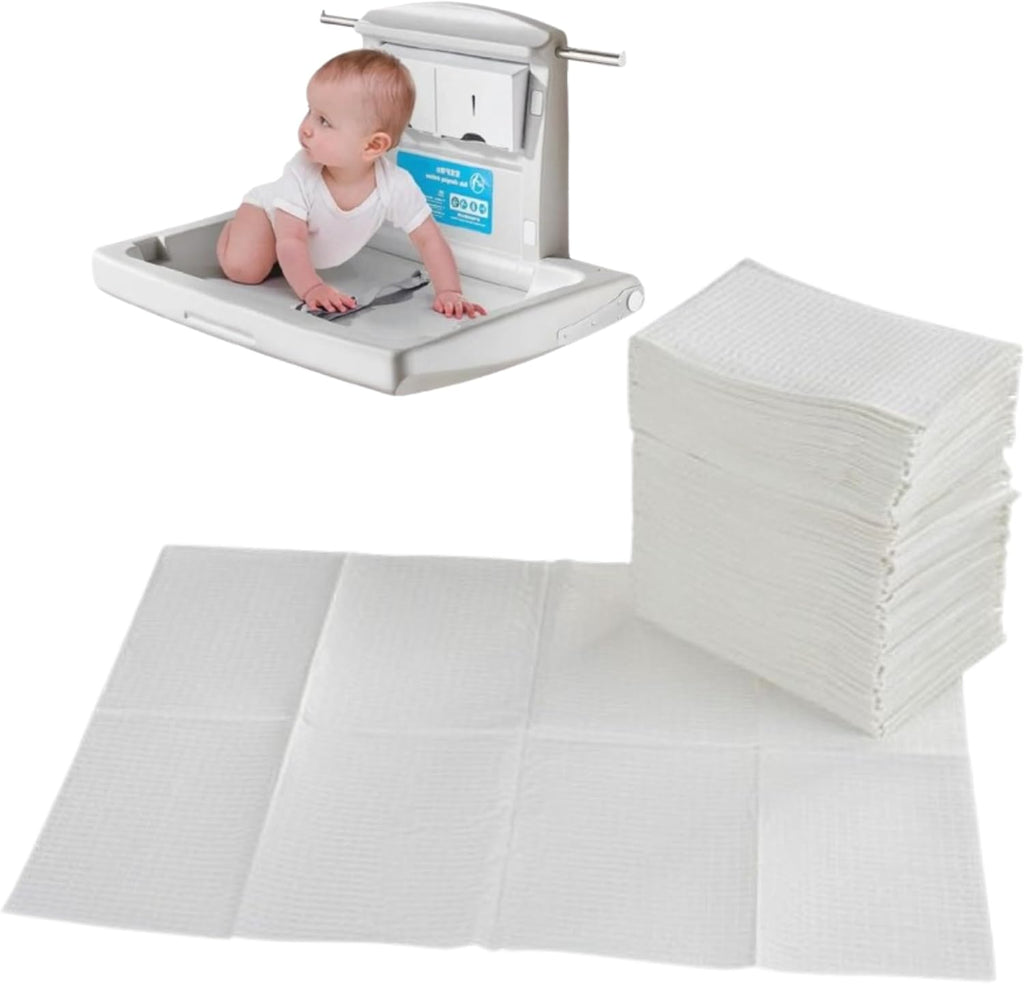 Weavura disposable baby changing station liners front view packaging