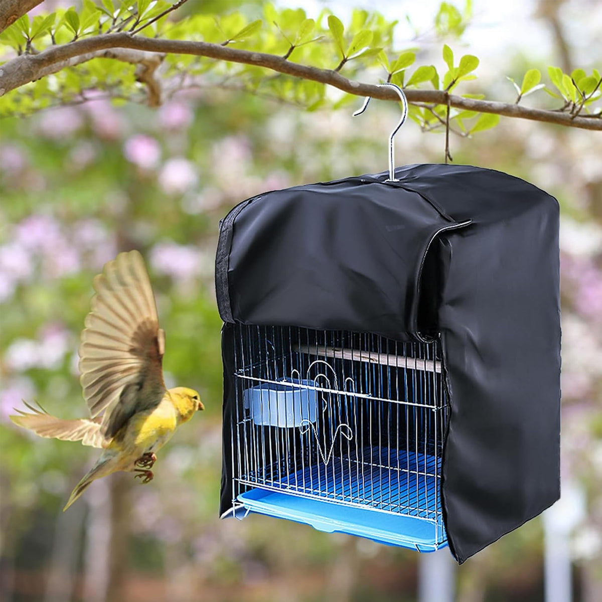 Wzttdm good night bird cage cover packaging and accessories