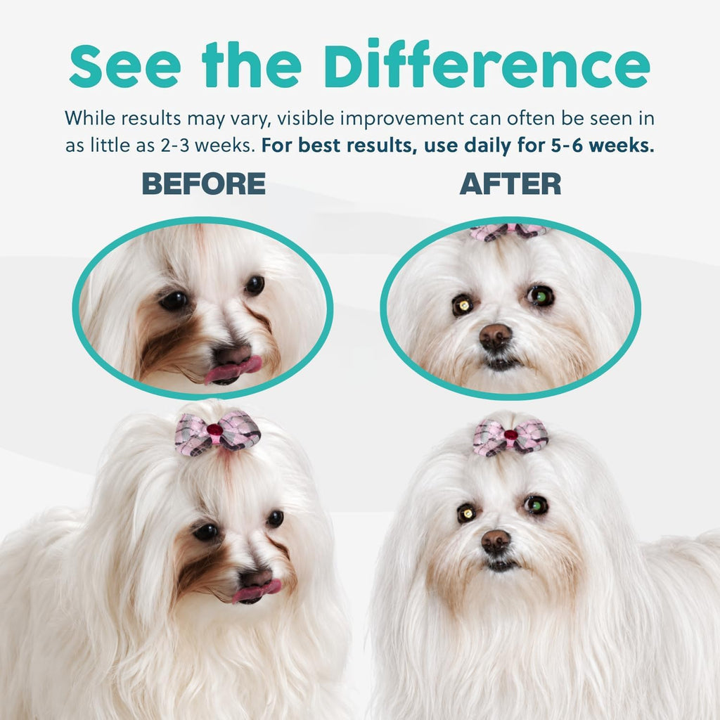Tearplex dietary tear stain fading formula for Maltese and Persian cats