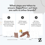 ZippyPaws Burrow- Interactive Dog & Puppy Toys for Boredom, Stimulating Pet Products to Keep them Busy, Hide & Seek Plush Puzzles, Squeaky Toy for Enrichment, For Small & Medium Dogs- Milk and Cookies - Image 9