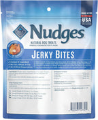 Blue Buffalo Nudges natural dog treats packaging details