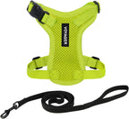 Voyager Escape-Proof Step-in Lock Cat Harness & 5ft Neoprene-Handle Leash Set All-Weather Mesh with Reflective Stitching for Small to Large Cats by Best Pet Supplies, Lime (327), XS - Image 12