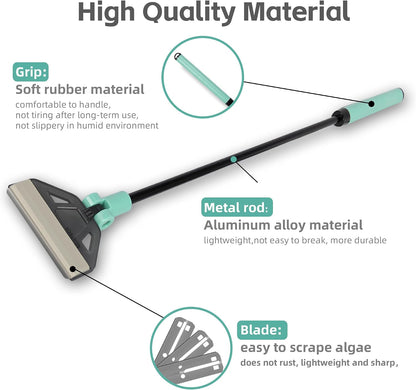 Demonstration of the modular screw system on the UPETTOOLS multi angle scraper head.