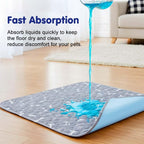 Kacitalone washable dog and cat training pad layout
