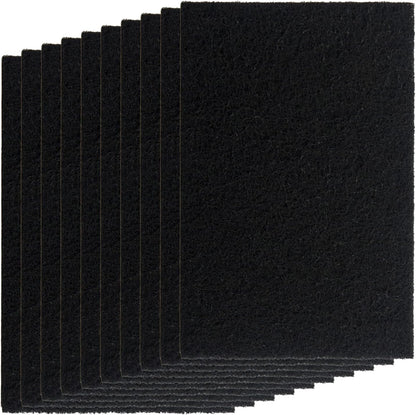 KUILONGT cat litter box charcoal filters front view for reliable odor control