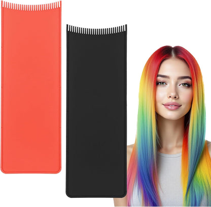 Dioche 2 Pcs Balayage Highlighting Board front view with professional paddle design.