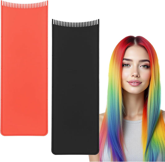 Dioche 2 Pcs Balayage Highlighting Board front view with professional paddle design.