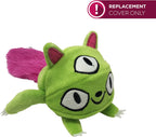 Detailed view of the Monster Pal replacement cover velcro closure