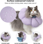 H HIDREAM water resistant Elizabethan recovery collar for pet post surgery care