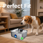 Hoetek replacement filters in packaging for large dog water fountain