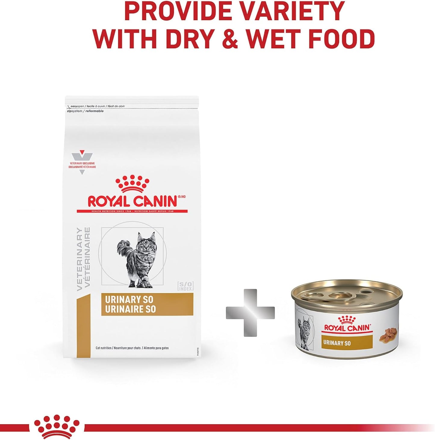 Royal Canin therapeutic feline urinary formula for bladder crystals