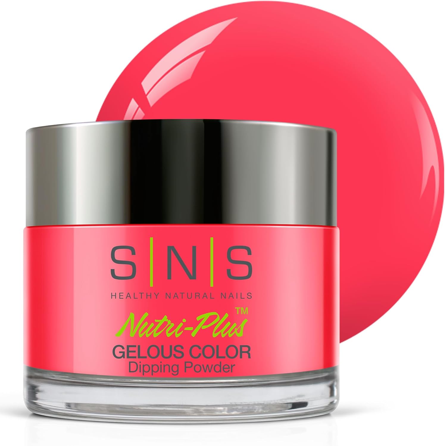 SNS Gelous Color Ooh La La Summer dipping powder jar front view