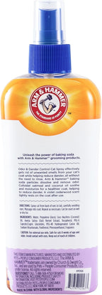 Arm and Hammer waterless cat deodorizer spray bottle showcase