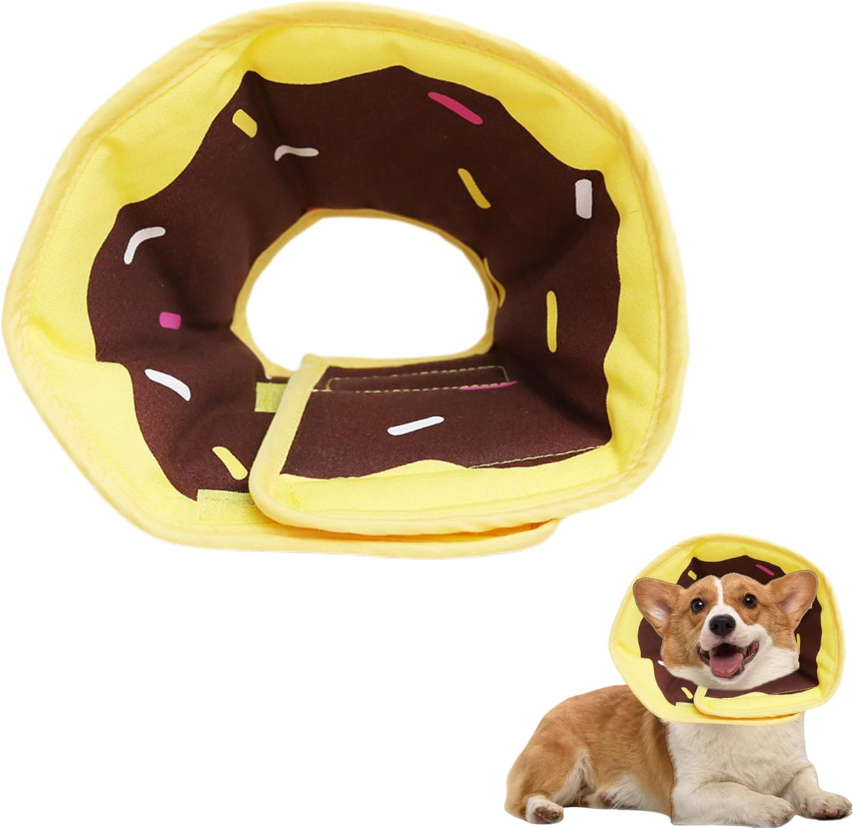 Premium imported extra large soft pet cone for post surgery healing