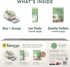 Purina Tidy Cats Litter Box System, BREEZE System Starter Kit Litter Box, Litter Pellets & Pads - Image 10