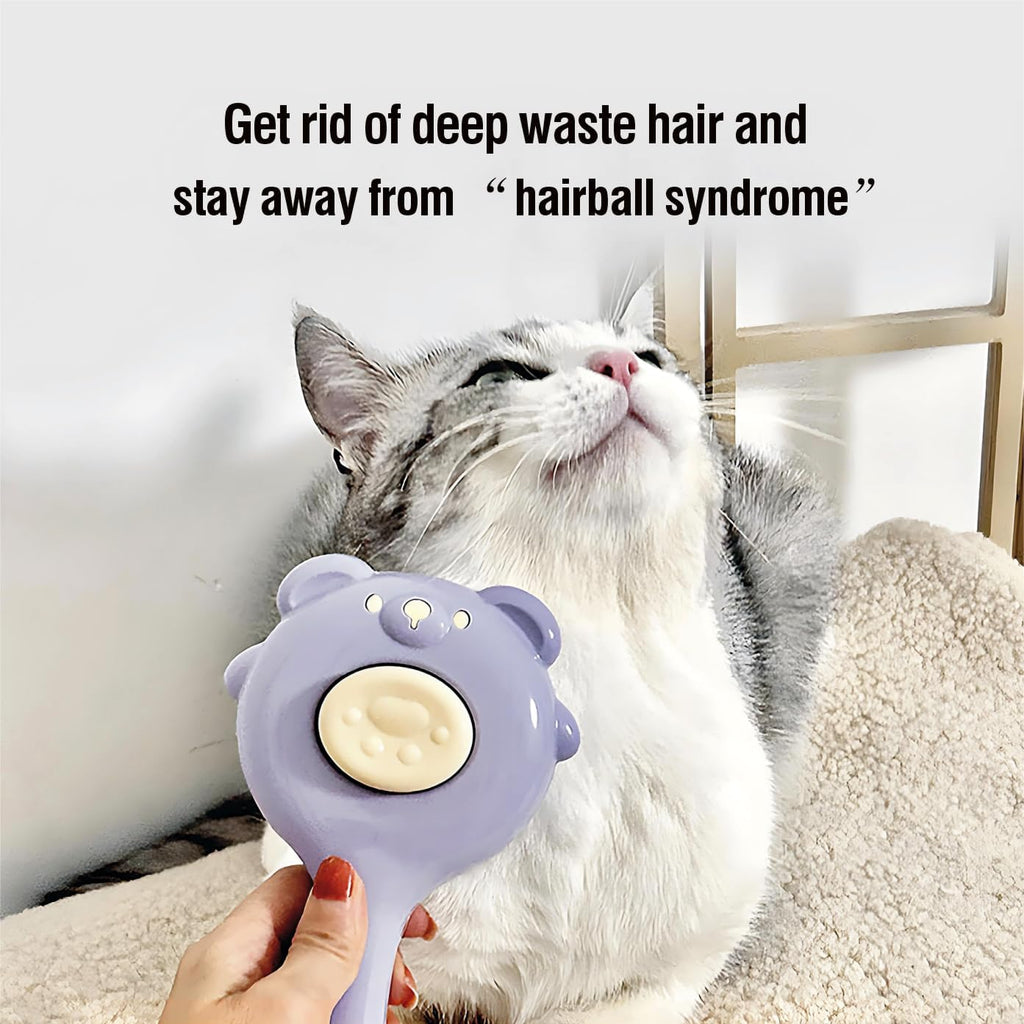 Ergonomic handle detail of Set Pet grooming tool