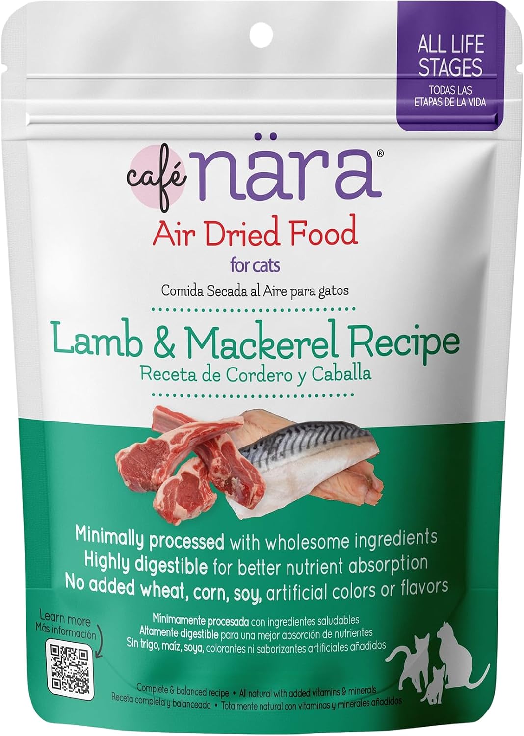 Cafe Nara Air Dried Cat Food, Chicken Recipe, 90% Real Meat, Complete Meal, Food Topper, or Treat, Made in New Zealand for Cats & Kittens, 5 oz Bag - Image 13