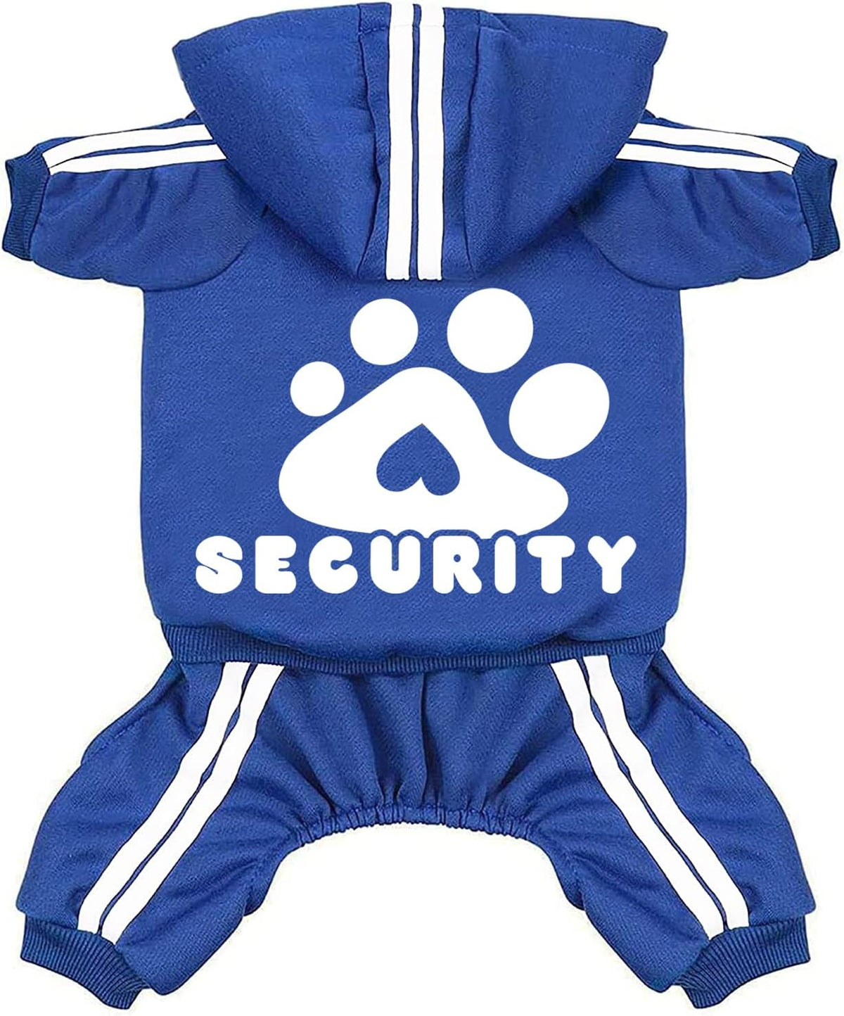 Dog Hoodie Security Clothes 4 Legs Jumpsuit Sweatshirt Hoodies Soft & Warm Dog Outfit Pullover Winter Clothes Sweater for Small Medium Large Dogs Cats (Gray, Medium) - Image 12