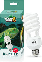 LUCKY HERP UVA UVB Reptile Light 10.0, Desert UVB 150 Compact Fluorescent Lamp, UVB Light for Reptiles 23W, UVA UVB Reptile Light Bulb, UVB Bulb for Reptiles Bearded Dragons Lizards Tortoises Snakes - Image 11