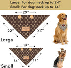 Millionaire Mutt funny parody gift bandana laid out flat