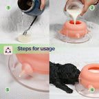 Elevonix premium imported food grade silicone pet nursing station package contents top view
