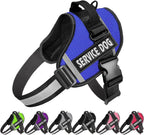 JSXD Dog Harness,No-Pull Service Dog Harness with Handle Adjustable Outdoor Pet Dog Vest 3M Reflective Nylon Material Vest for Breeds,Easy Control for Small Medium Large Dogs - Image 11