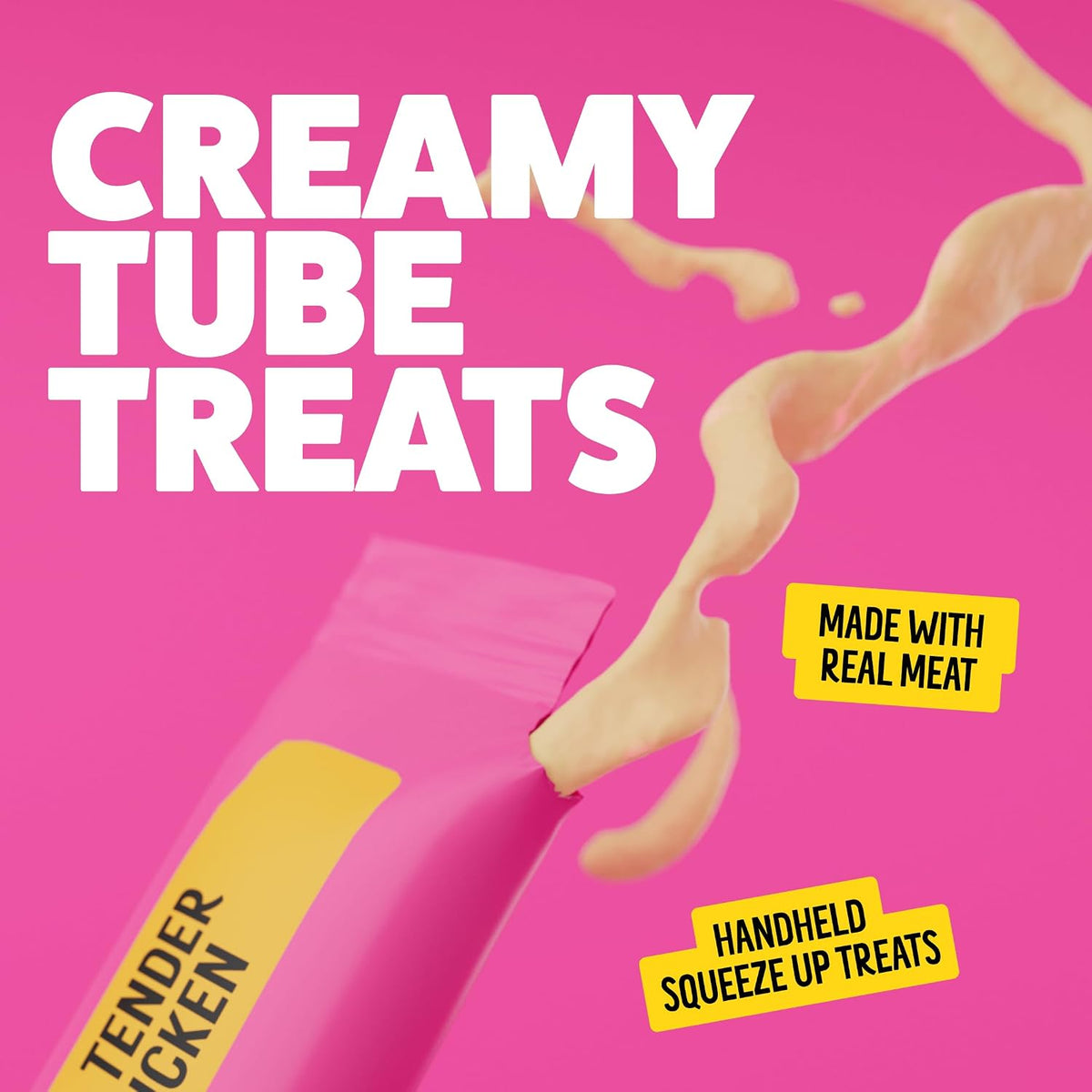 Bonkers Licky Tubes packaging showing 4 count pack