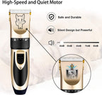 Highdas low vibration pet clipper kit for home dog grooming