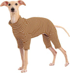 Dog Sweaters for Small Dogs Girls Boys, Striped Pet Sweaters for Fall Winter Dog Clothes, Turtleneck Pullover Knitwear for Small Medium Large Dogs - Image 14