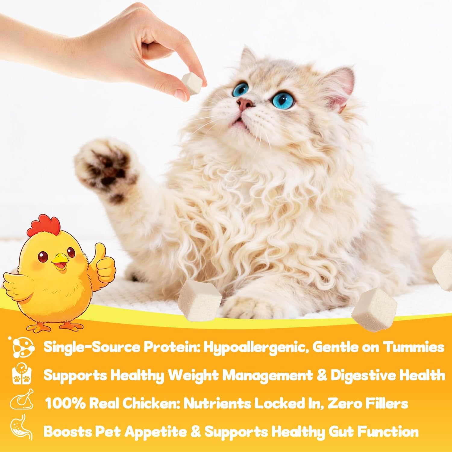 Premium quality healthy pet snacks ideal for positive reinforcement training.