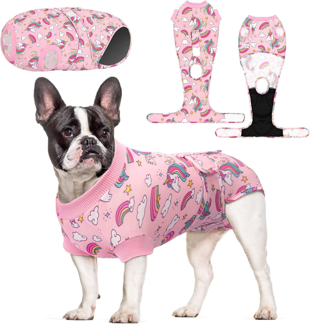 Packaging of authentic CuteBone pet recovery suit imported from USA
