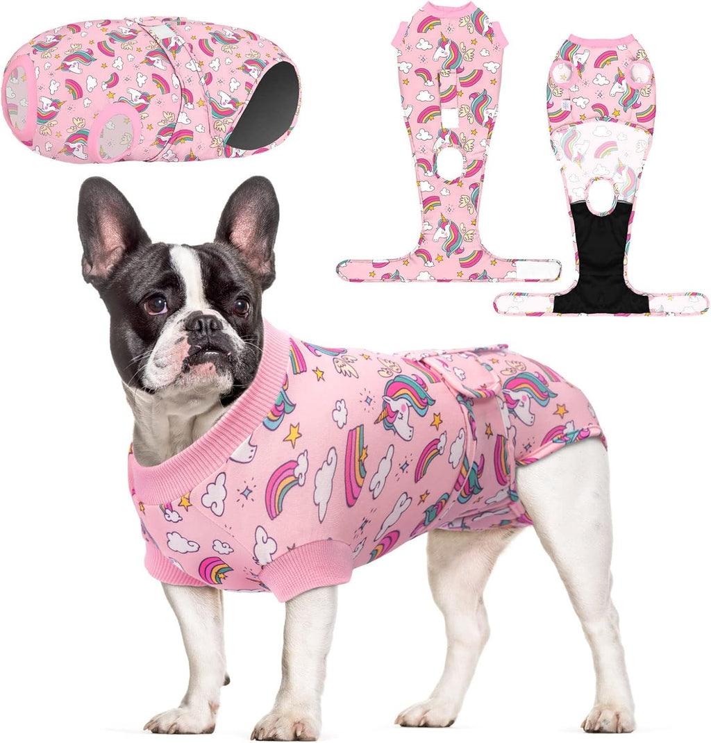 CuteBone Dog Surgery Recovery Suit Cat Surgical Onesie Female Body Suits Male Prevent Pet from Licking Wounds SSF01XS - Image 10