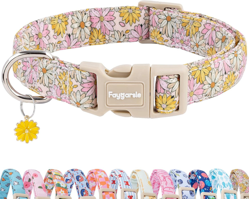 Authentic USA imported Faygarsle pink dog collar