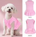 Choyaxo small dog sleeveless puppy girl clothes displayed on a flat surface