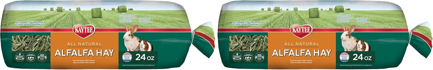 Kaytee Alfalfa Mini Bale, 24-Oz Bag - Image 9
