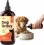 Altira Everyday Dog Gravy Hickory Bacon front view bottle on plain background