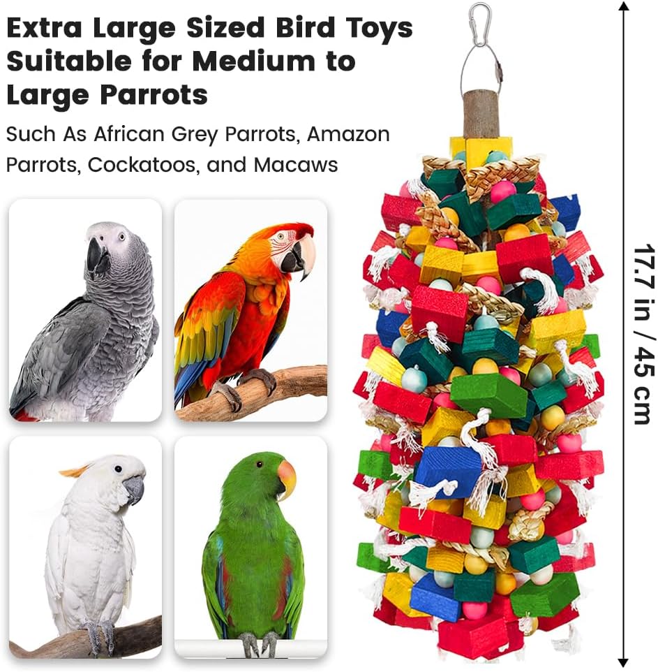 HZDZ LCPAW natural wood bird activity center close up