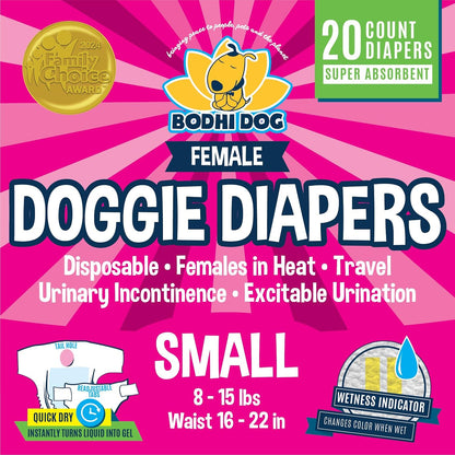 Authentic USA imported dog diapers for urinary incontinence and excitable urination management